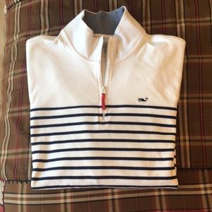 Vineyard vines quarter zip sweater